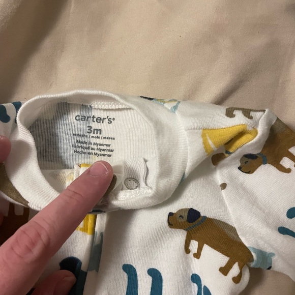 Carters Dog footie outfit - Picture 3 of 3